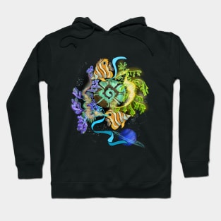 Hunab Ku Leafy Sea Dragons Pisces Zodiac Hoodie